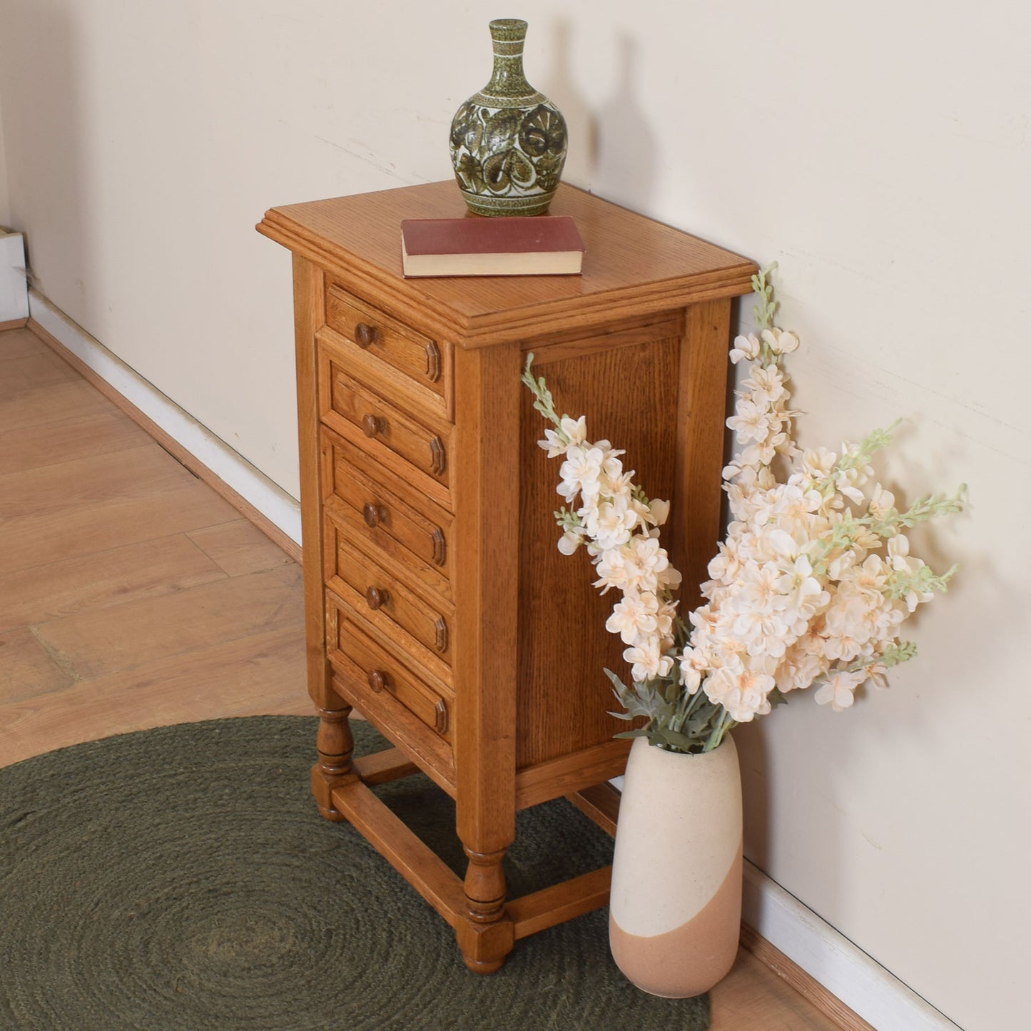 Small Oak Chest Of Drawers