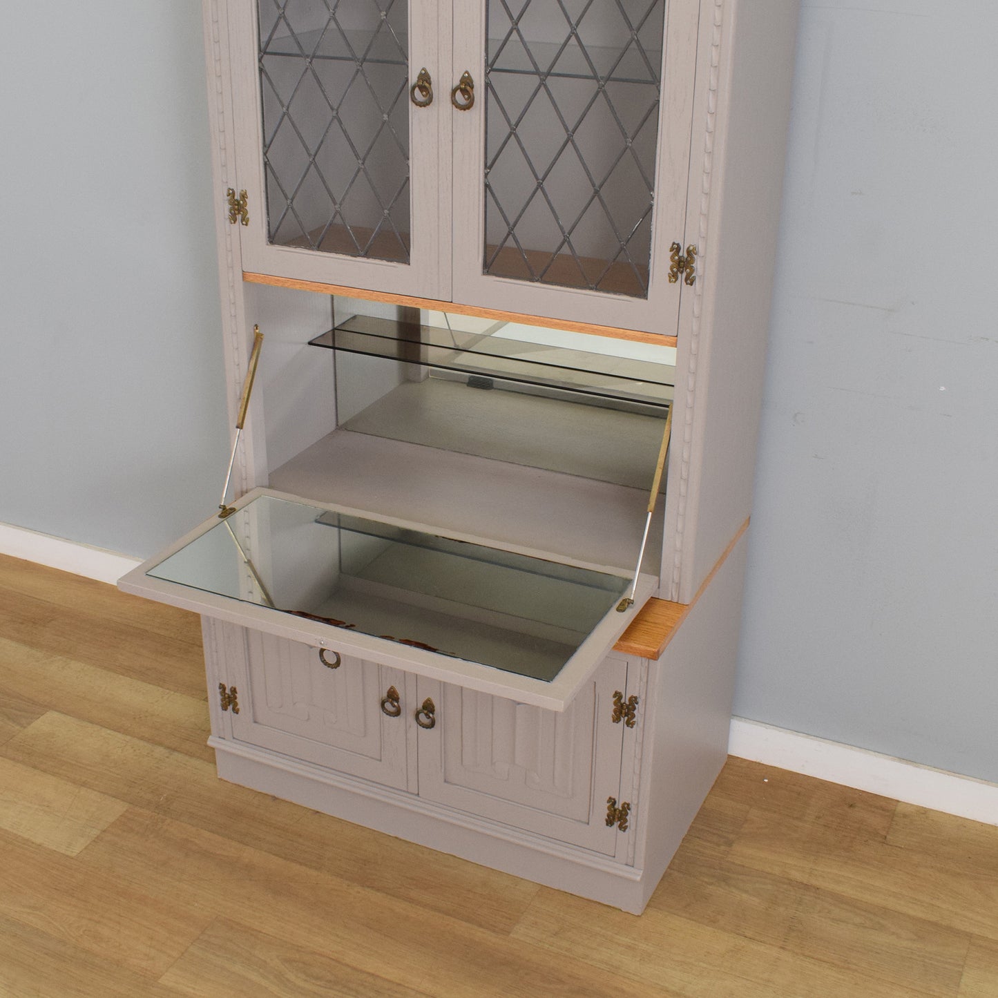 Painted Jaycee Display Cabinet