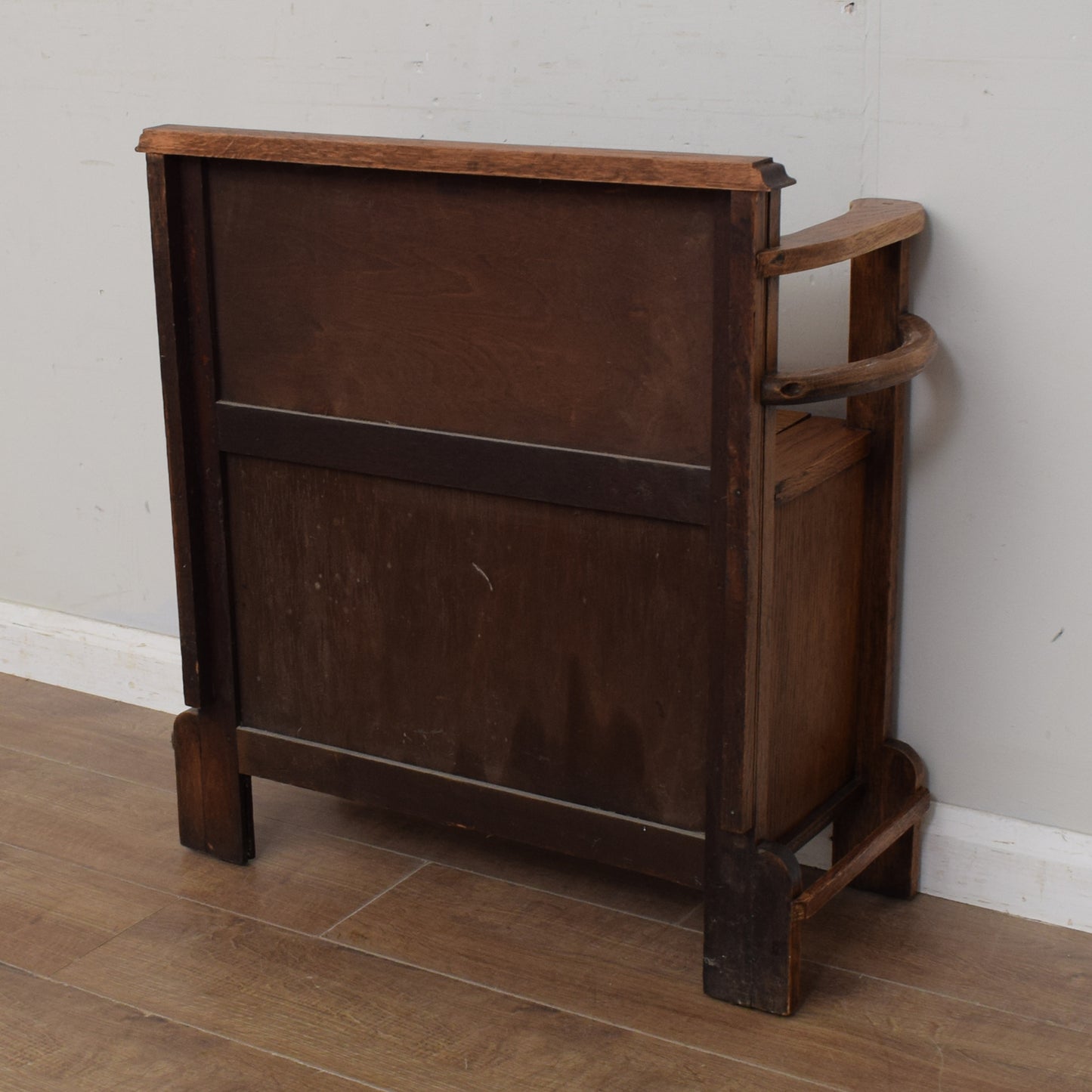 Restored Oak Hall Bench