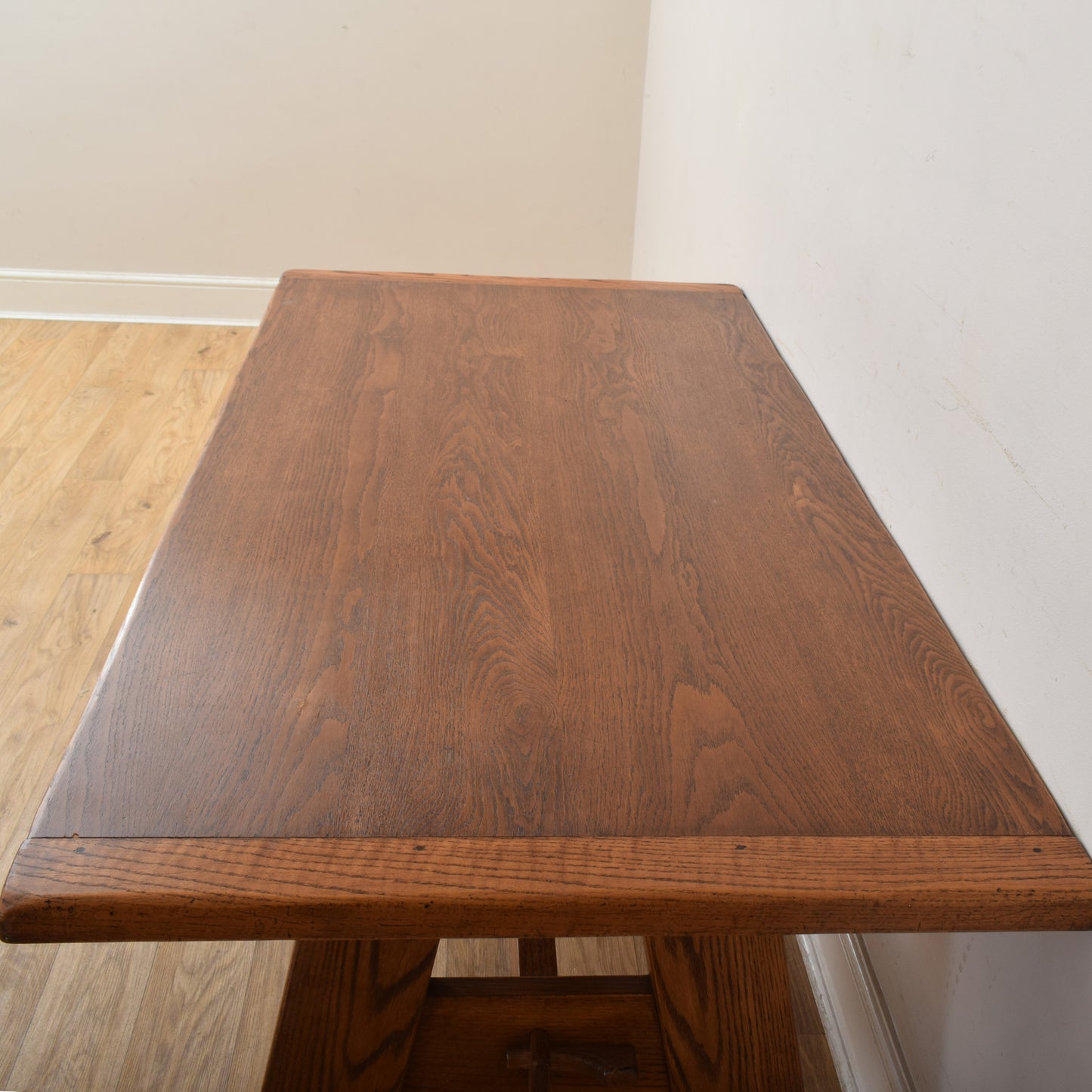 Dutch Oak Table And Four Chairs