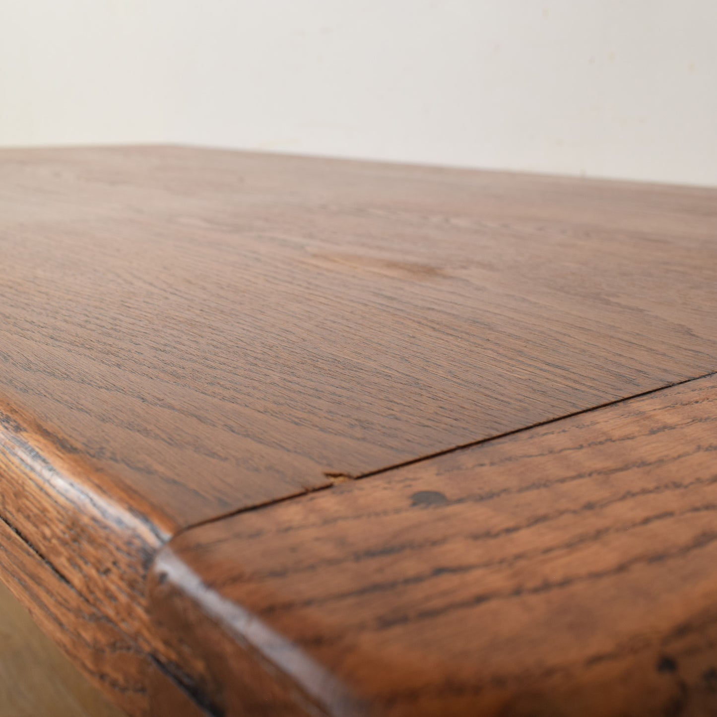 Dutch Oak Table And Four Chairs