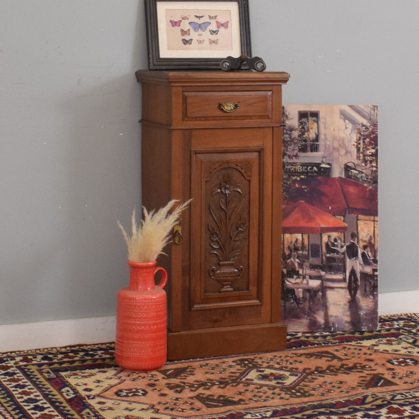 Victorian Mahogany Pot Cupboard