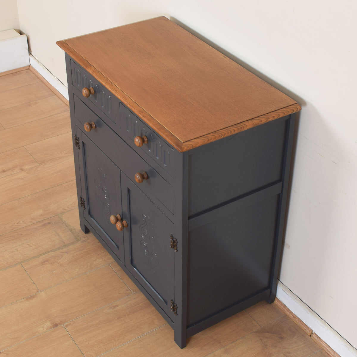 Painted Oak Tallboy