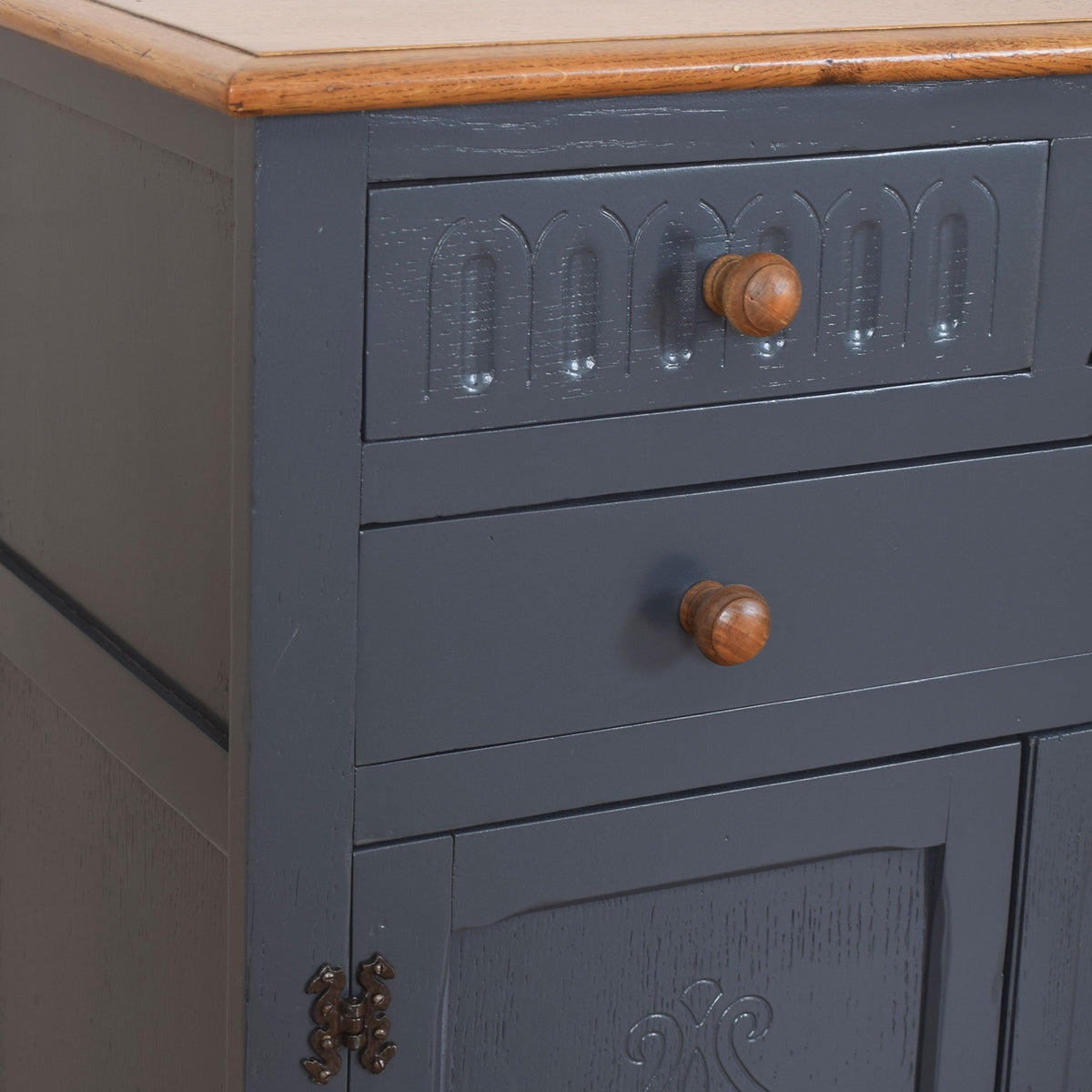 Painted Oak Tallboy