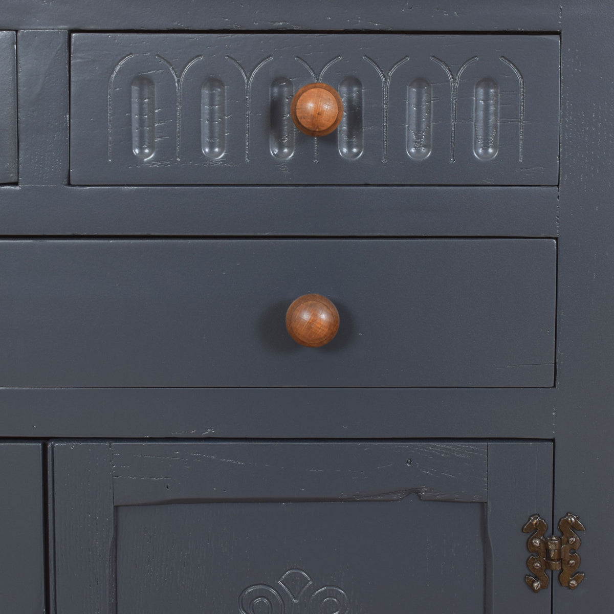 Painted Oak Tallboy