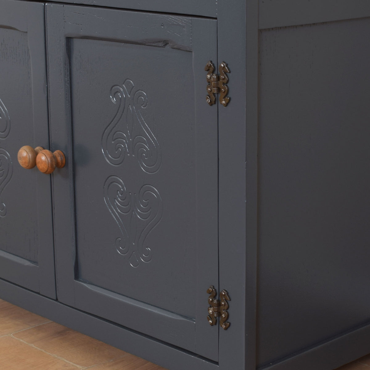 Painted Oak Tallboy
