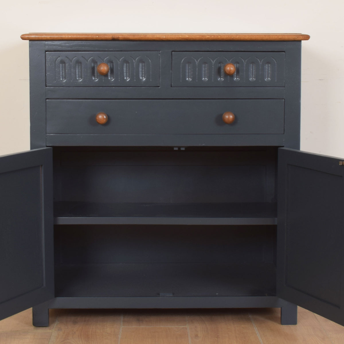 Painted Oak Tallboy