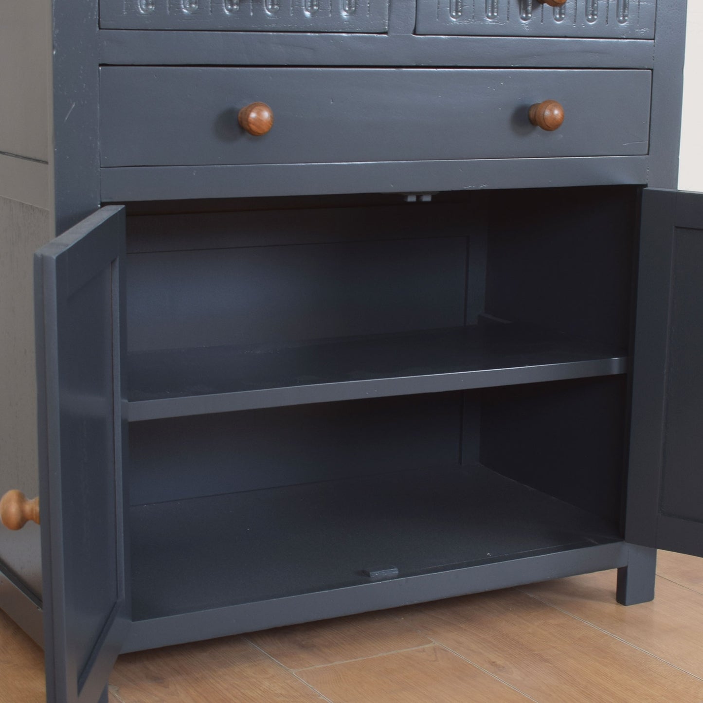 Painted Oak Tallboy