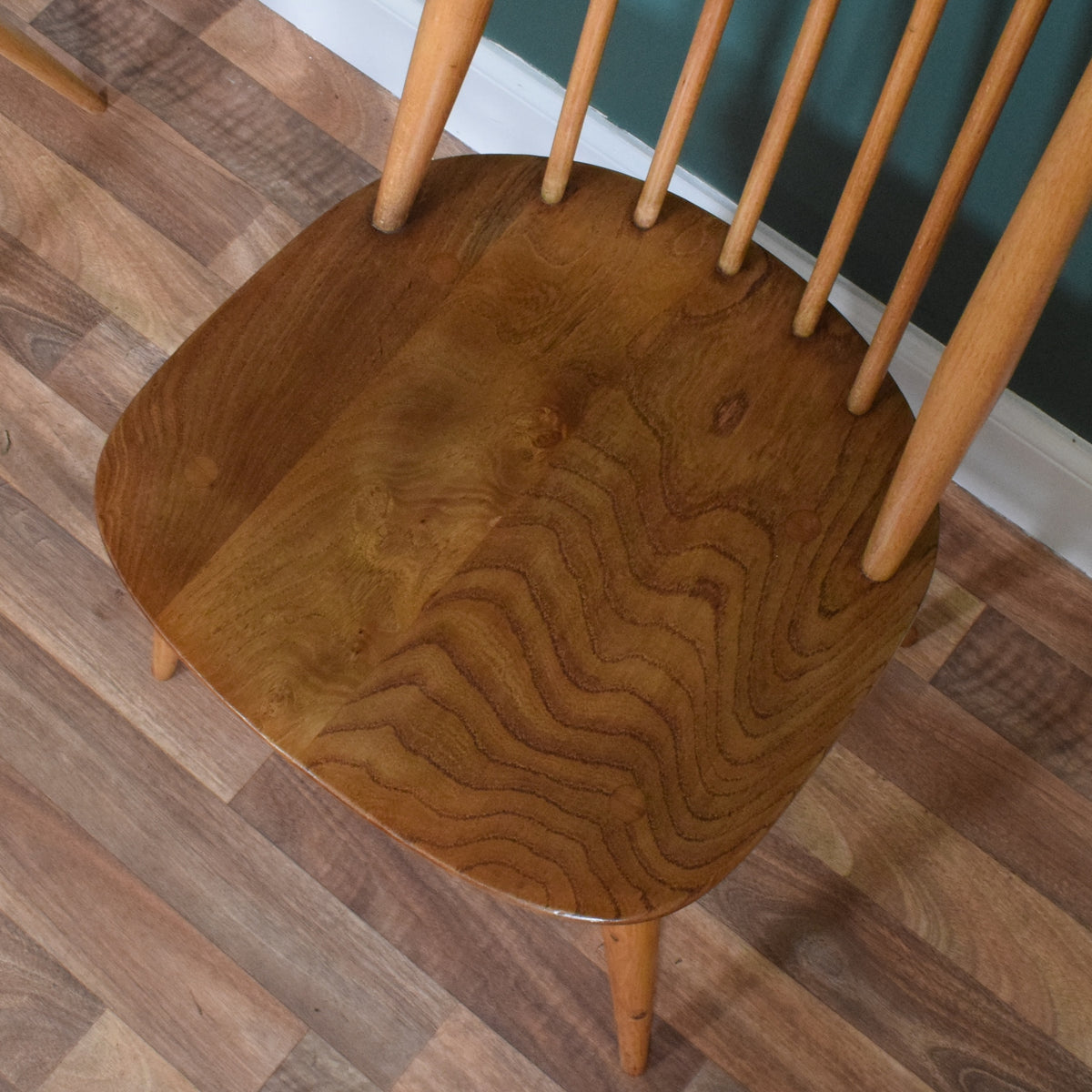 Ercol table and 6 chairs