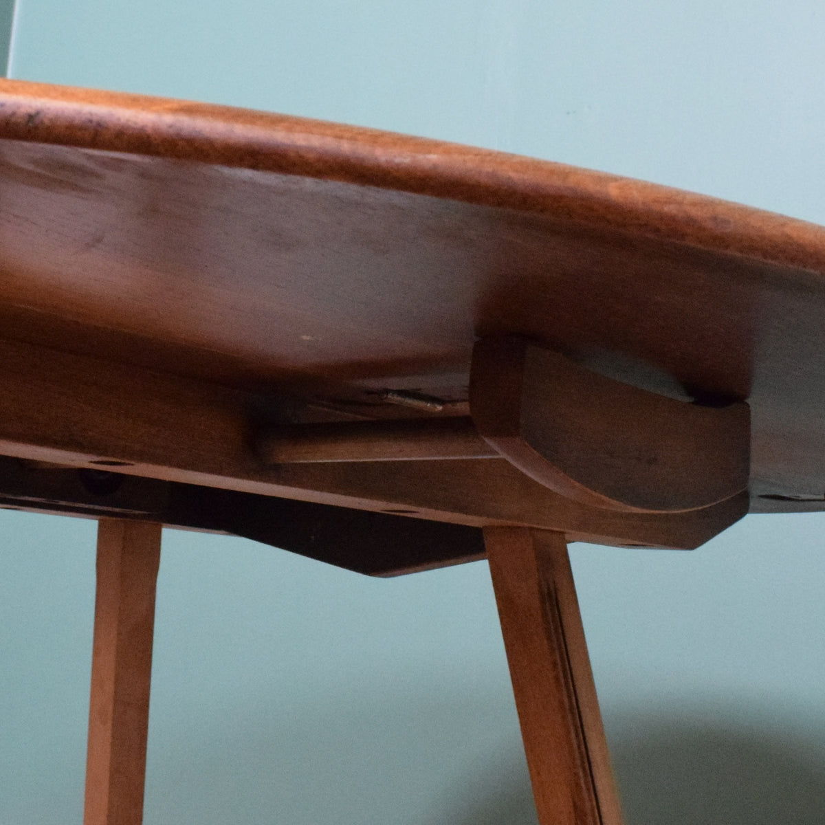 Ercol table and 6 chairs