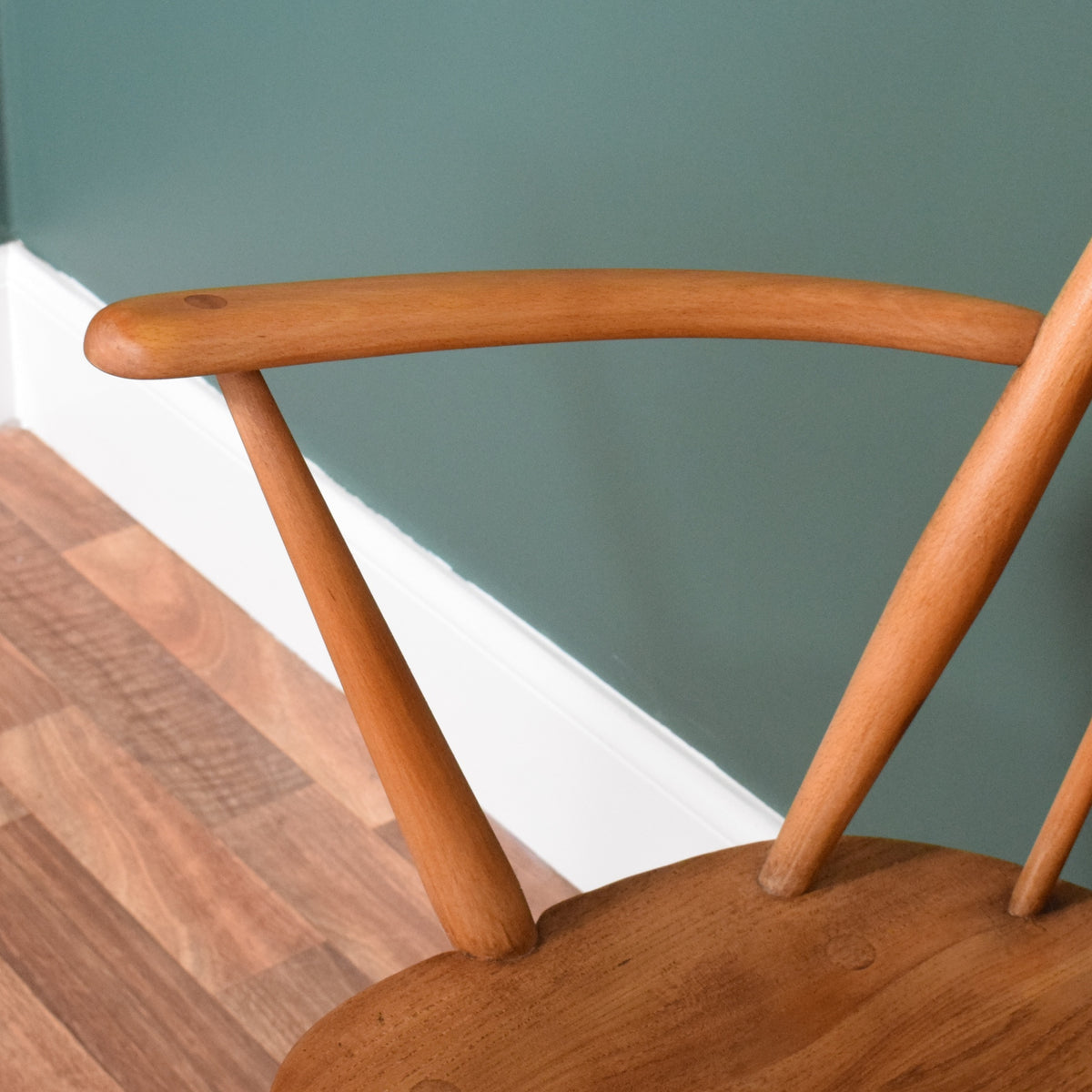 Ercol table and 6 chairs