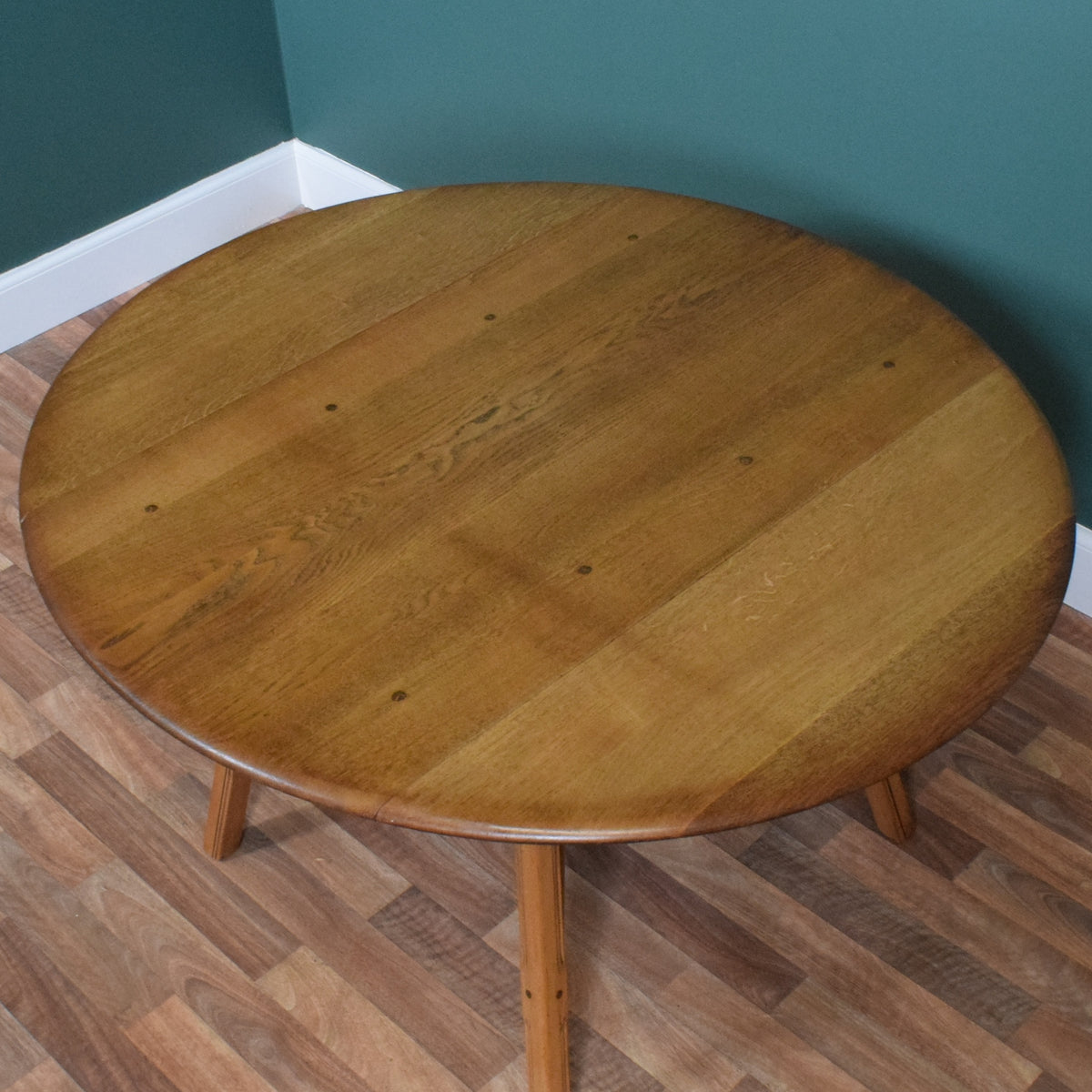Ercol table and 6 chairs