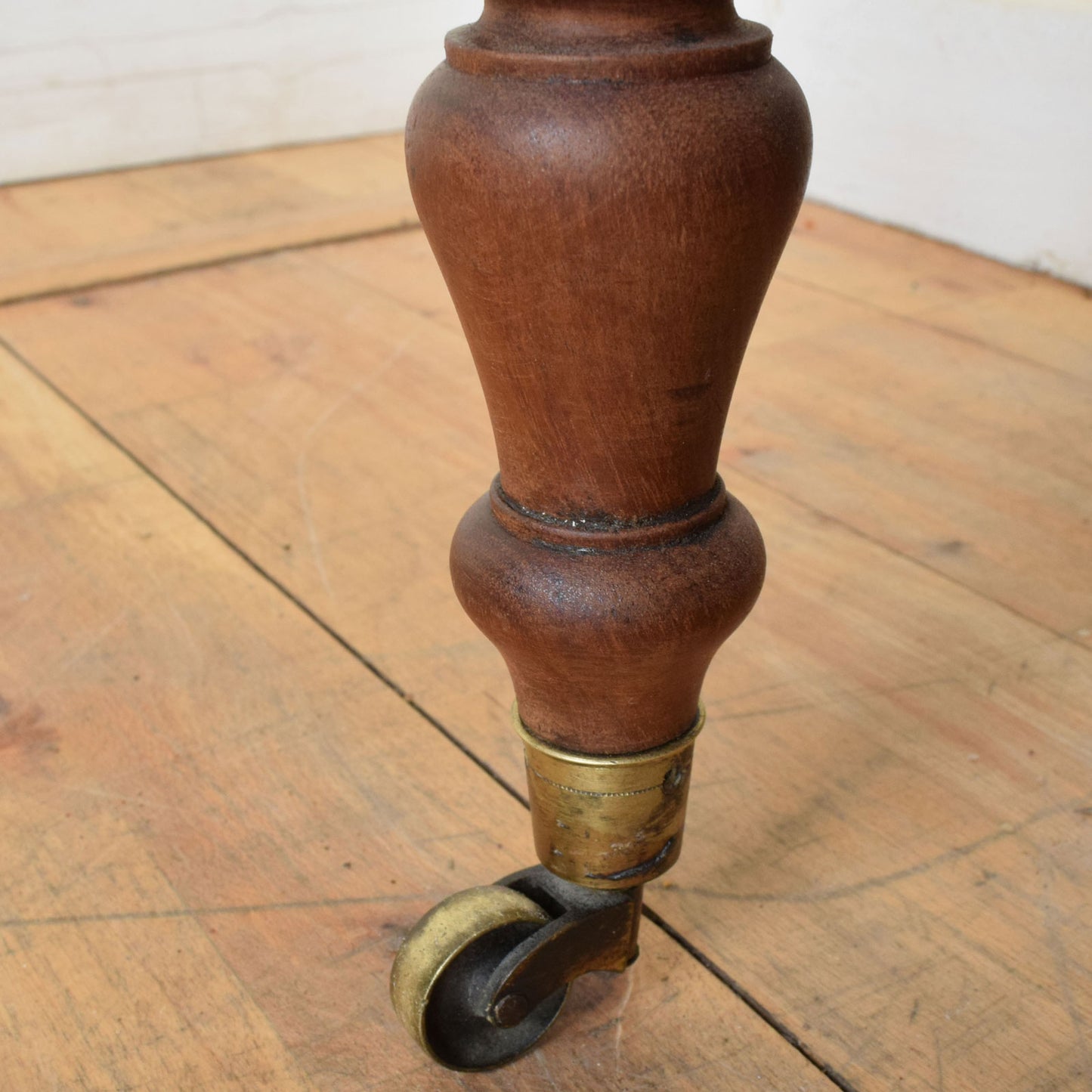 Restored Mahogany Magazine Rack