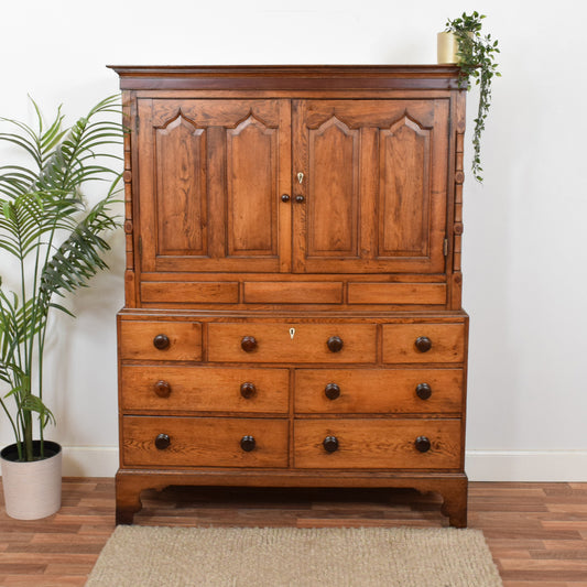 Restored Oak Cabinet