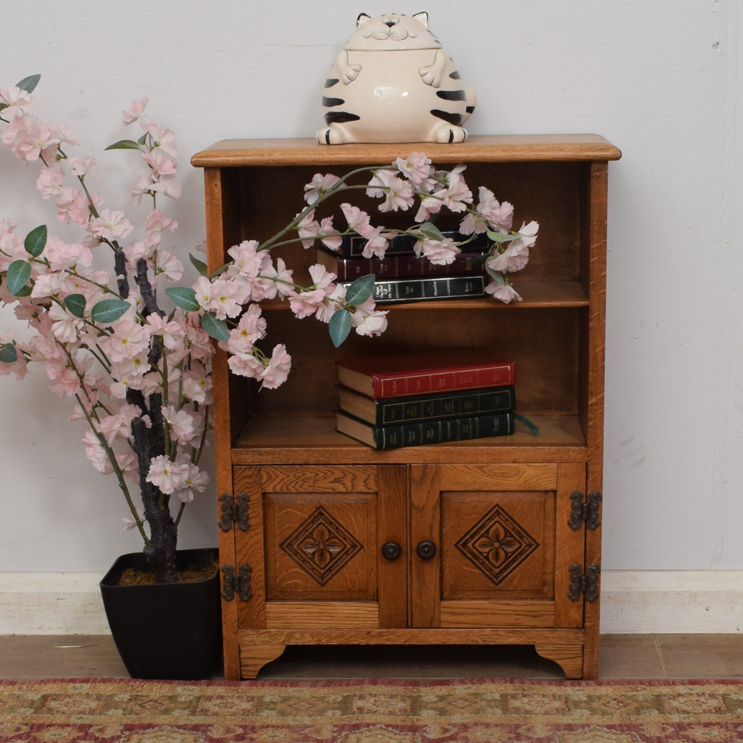 Petite Oak Bookcase