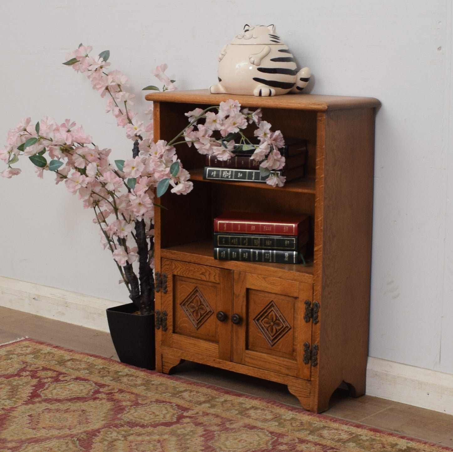 Petite Oak Bookcase