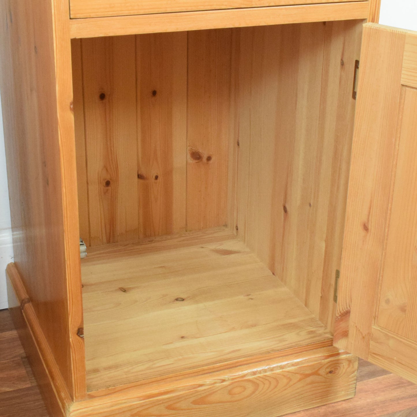 Pair of Pine Bedsides