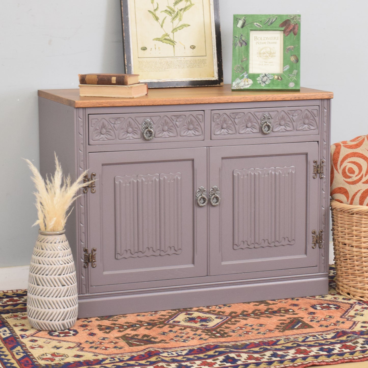 Painted Low Sideboard