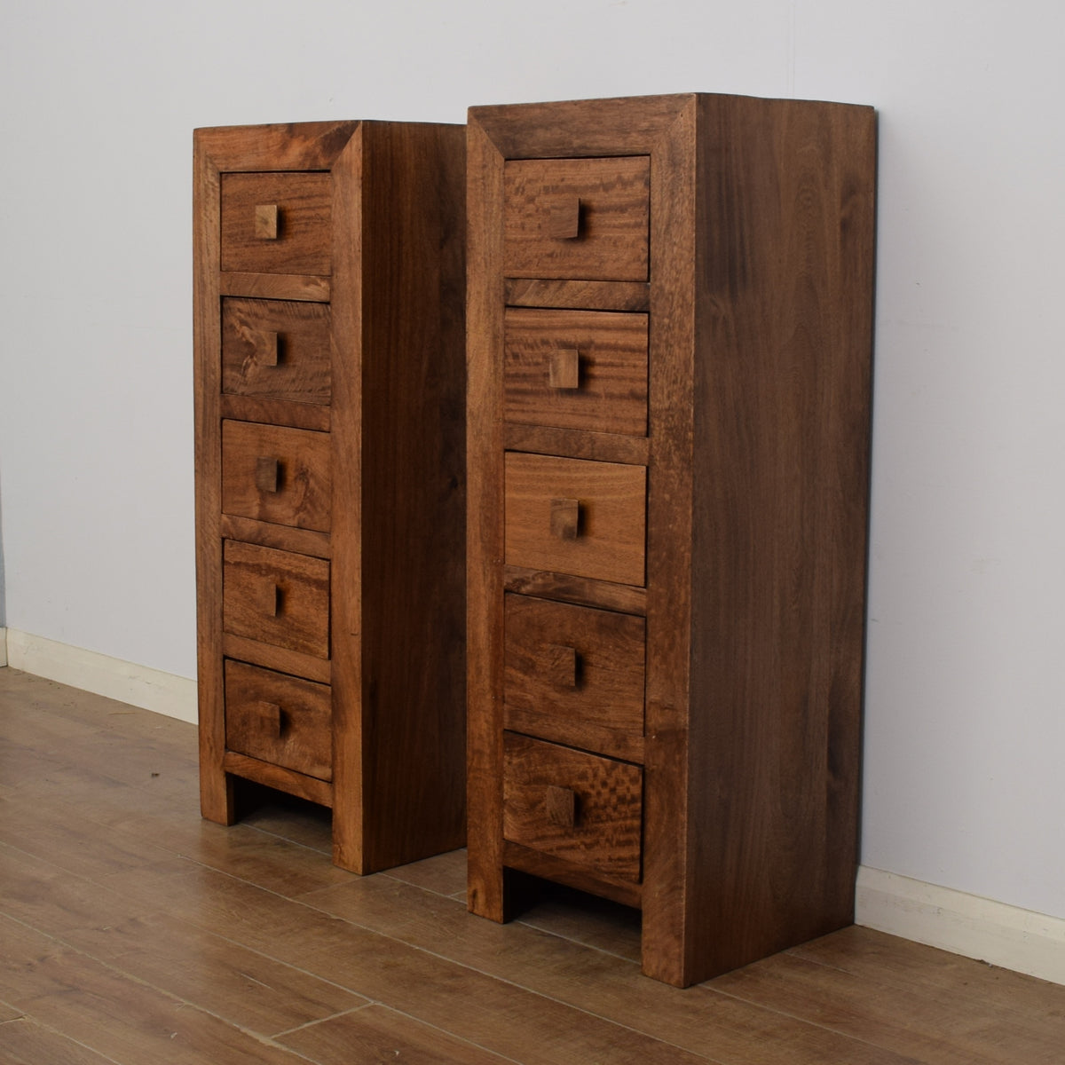 Pair Of Mango Chests of Drawers