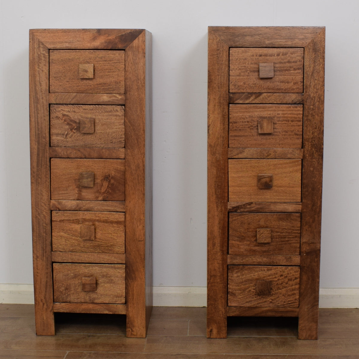 Pair Of Mango Chests of Drawers