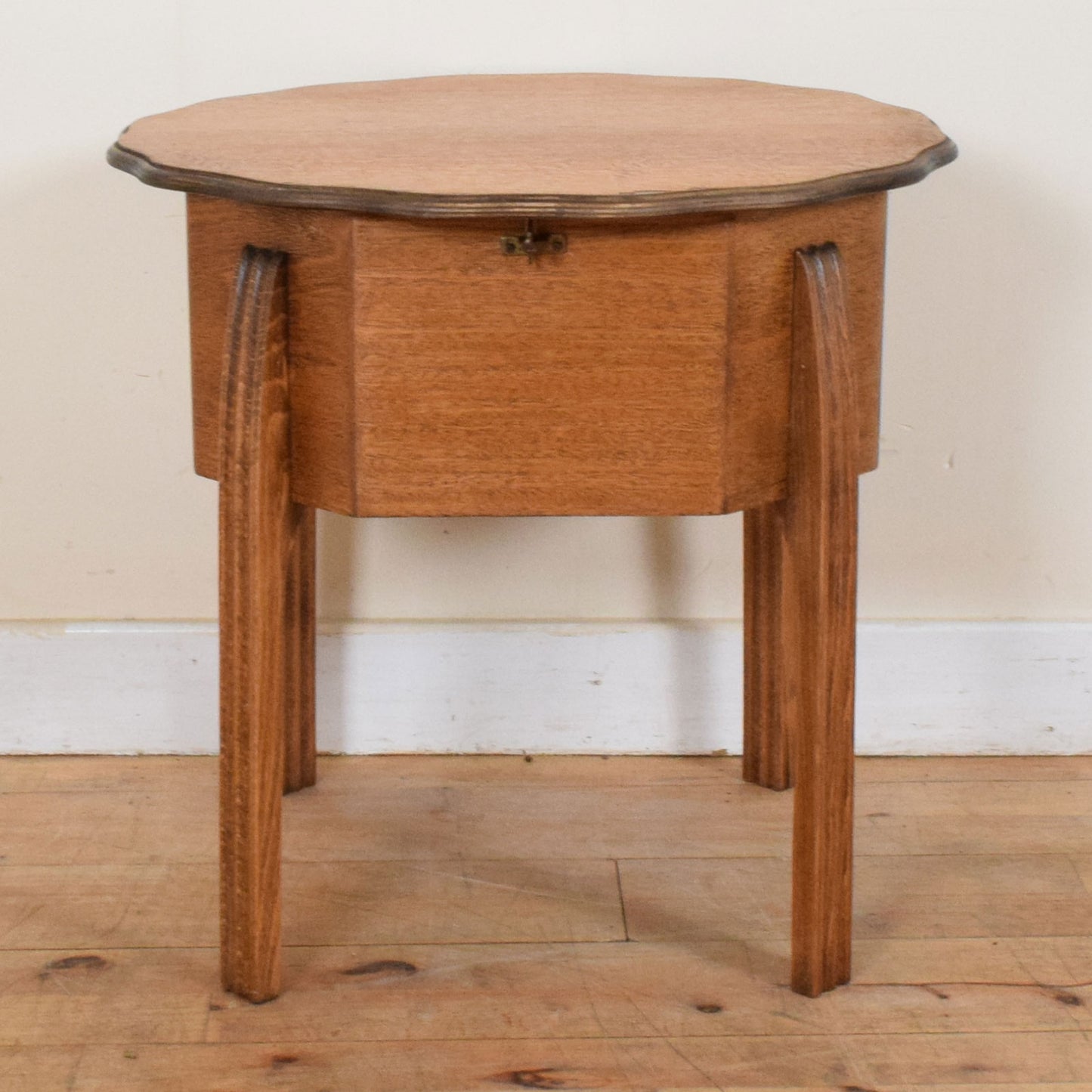 Restored Oak Sewing Box