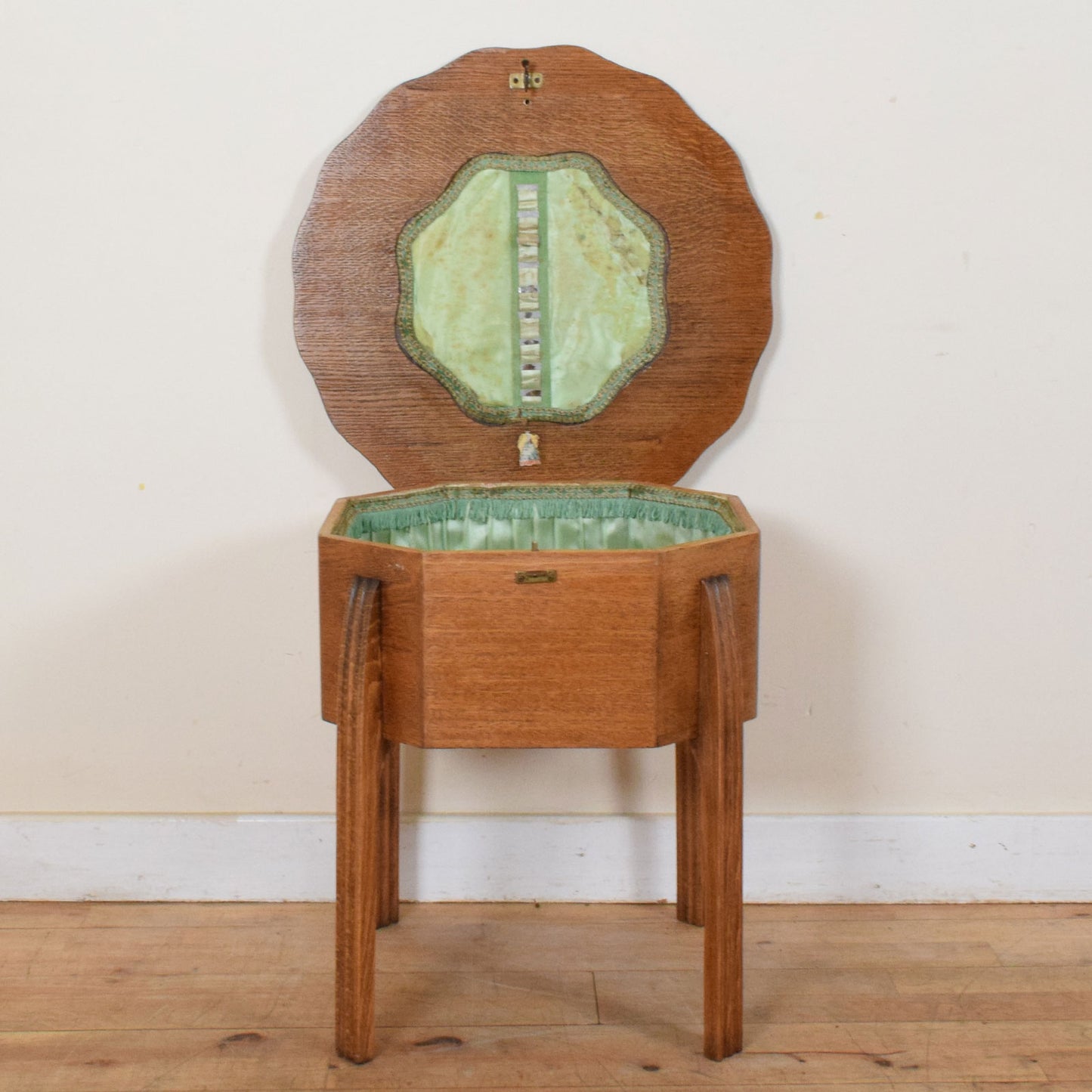 Restored Oak Sewing Box