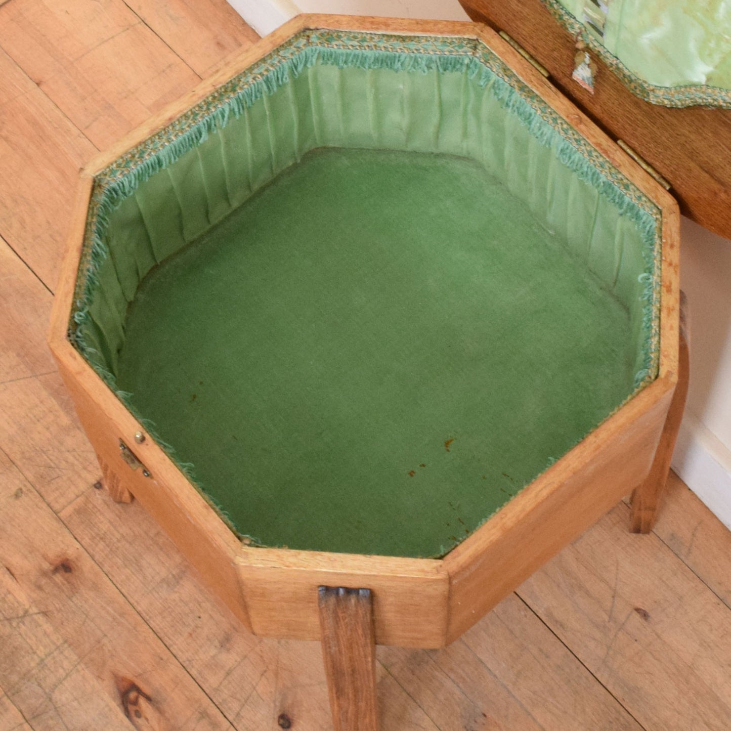 Restored Oak Sewing Box