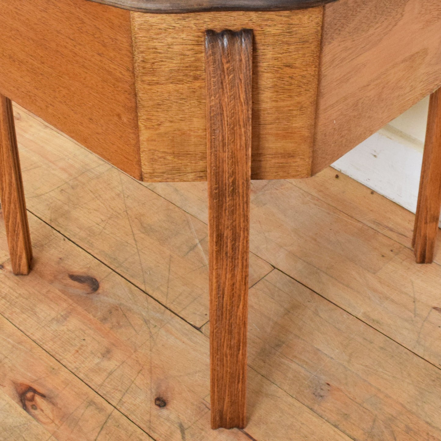 Restored Oak Sewing Box