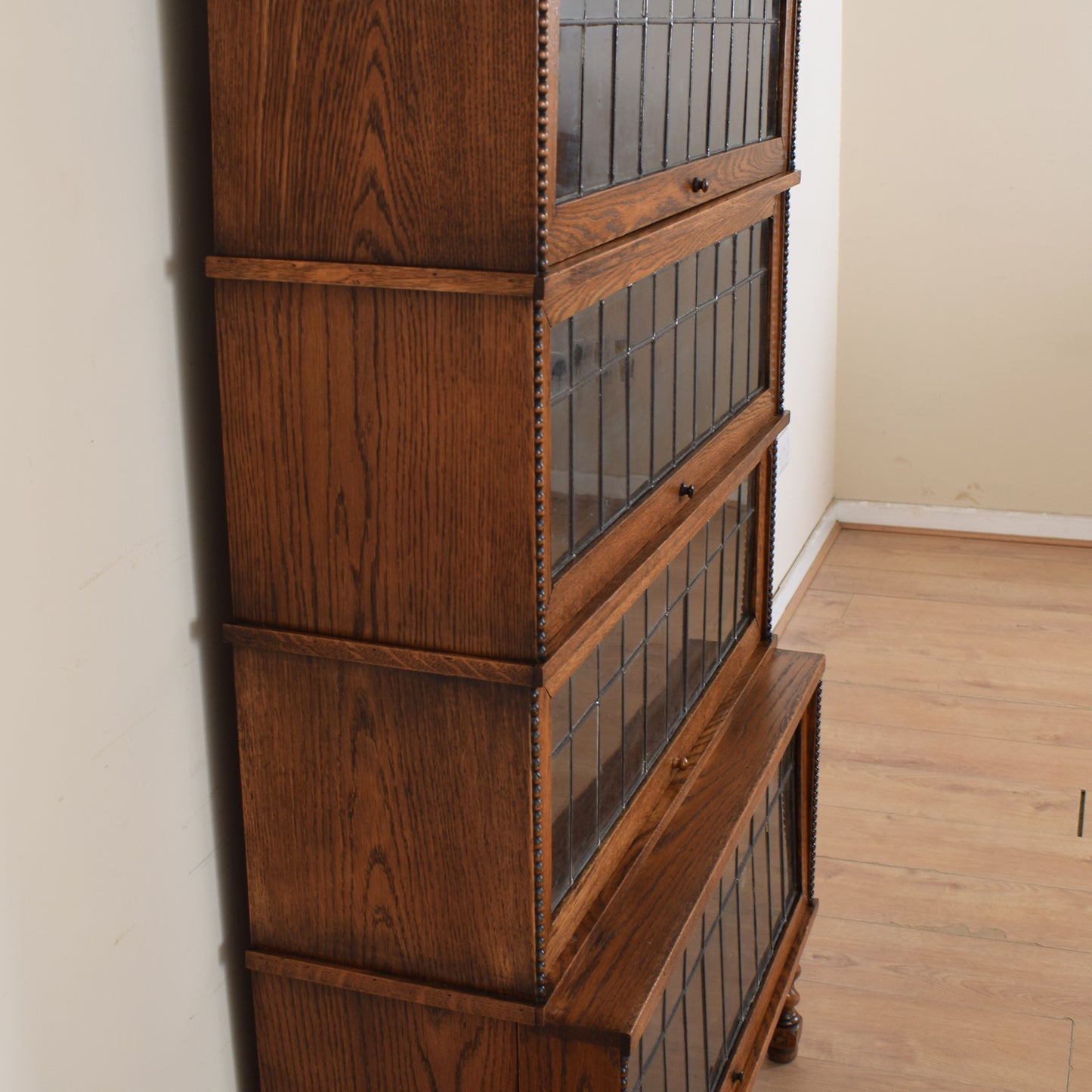 Oak Tall Barristers Bookcase
