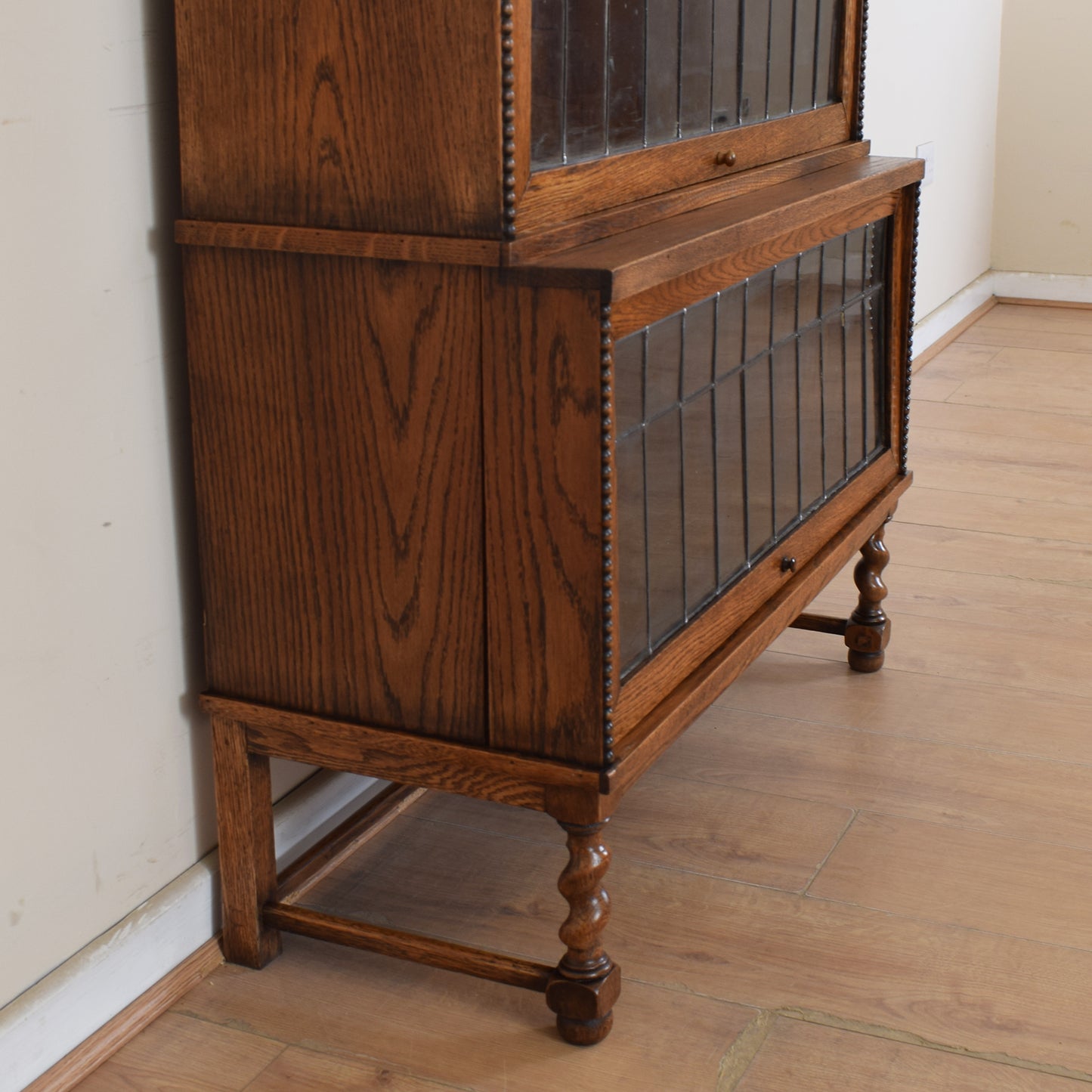Oak Tall Barristers Bookcase