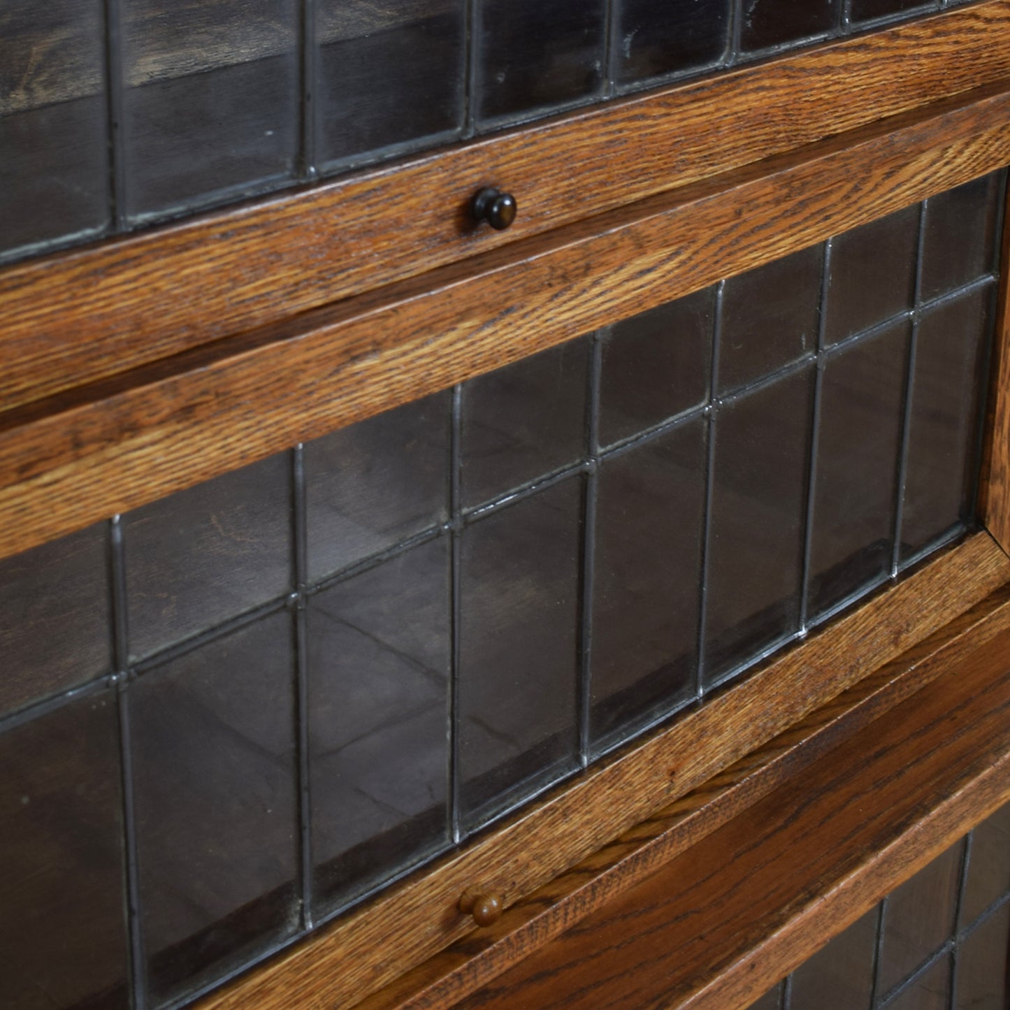 Oak Tall Barristers Bookcase