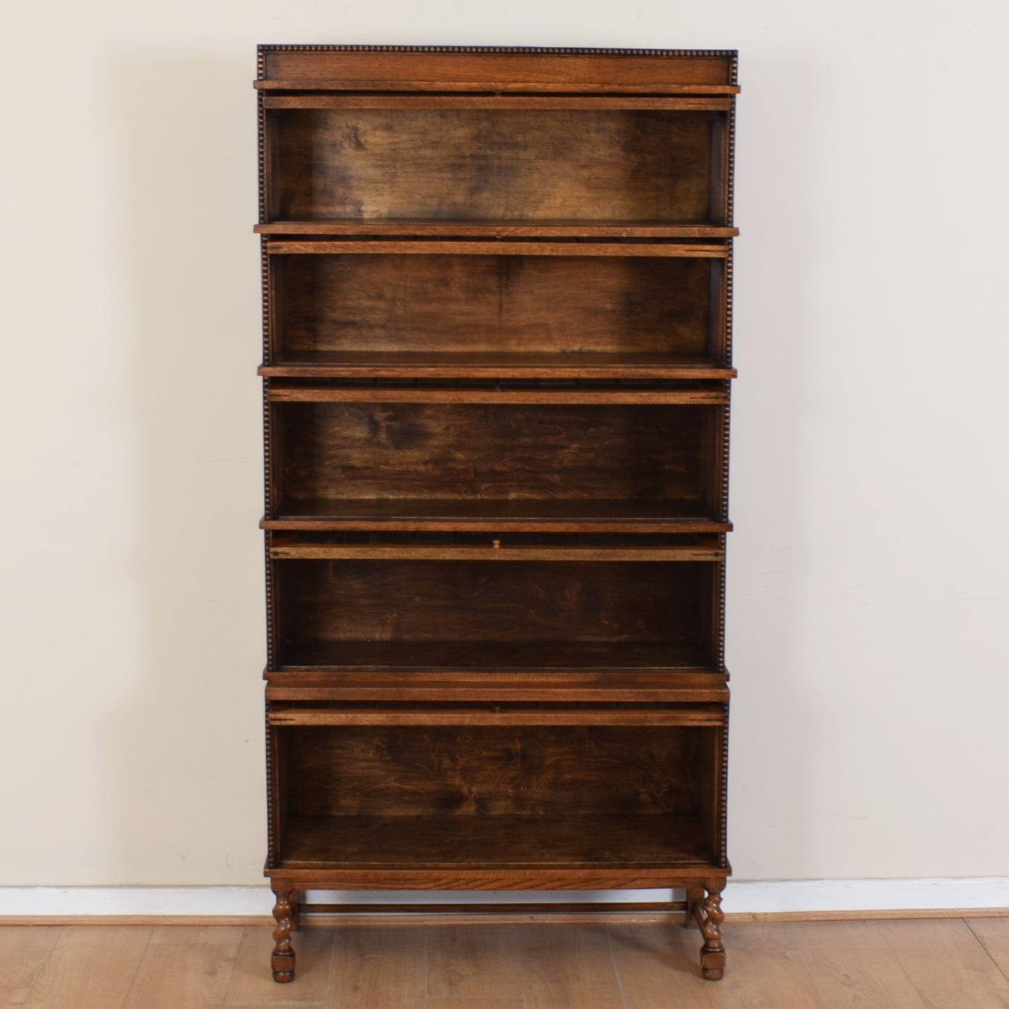 Oak Tall Barristers Bookcase