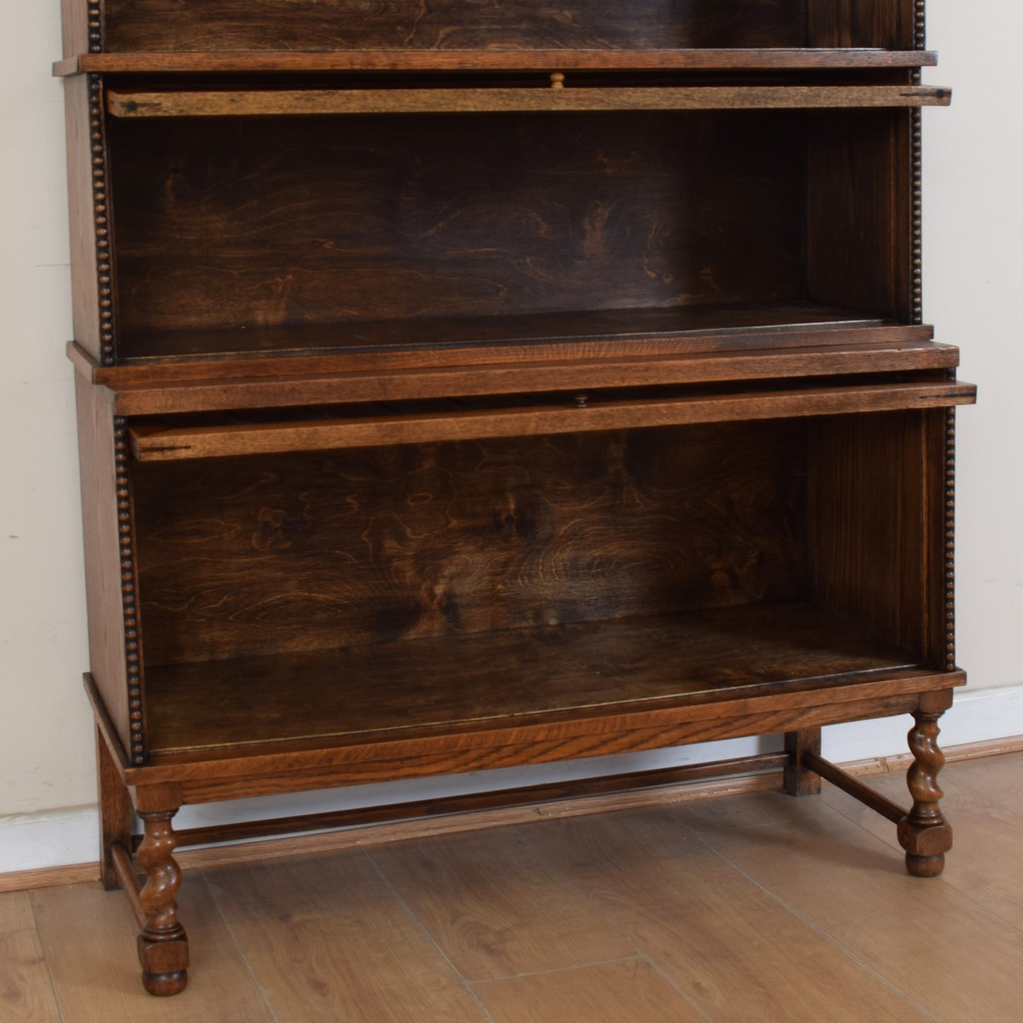 Oak Tall Barristers Bookcase