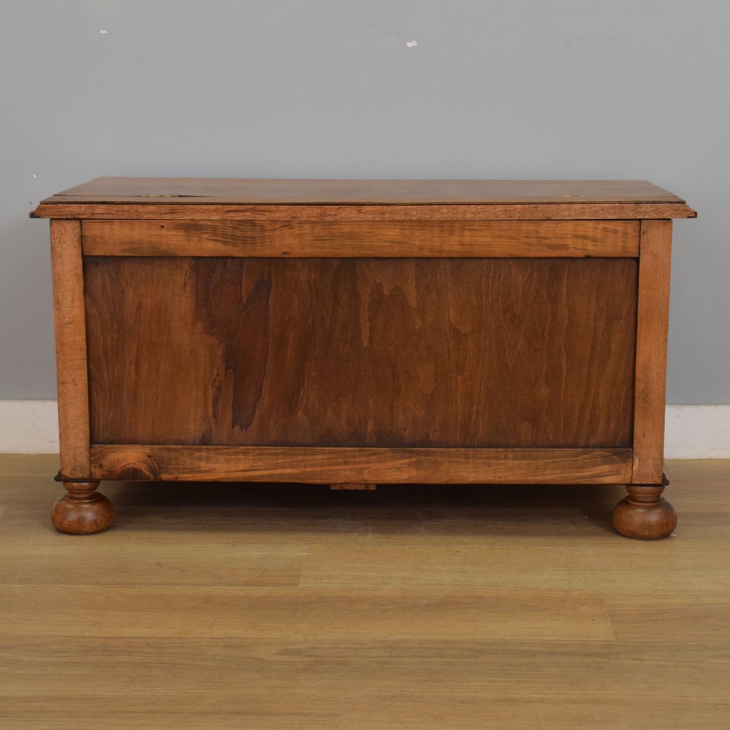 Carved Oak Blanket Box