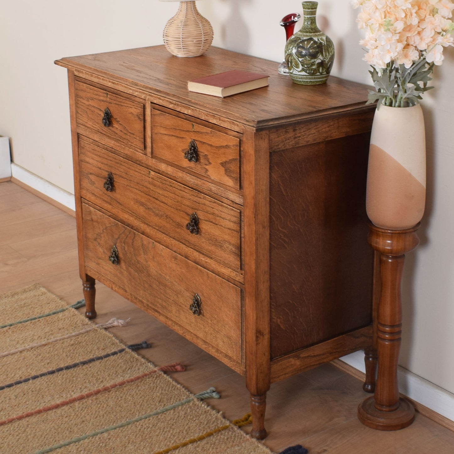 Oak Chest of Drawers