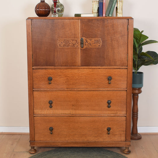 Oak Tallboy