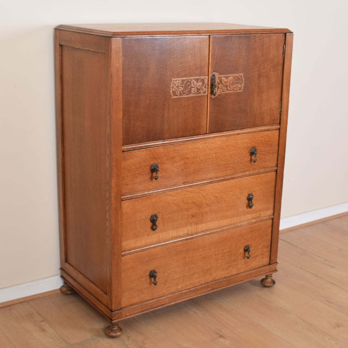 Oak Tallboy