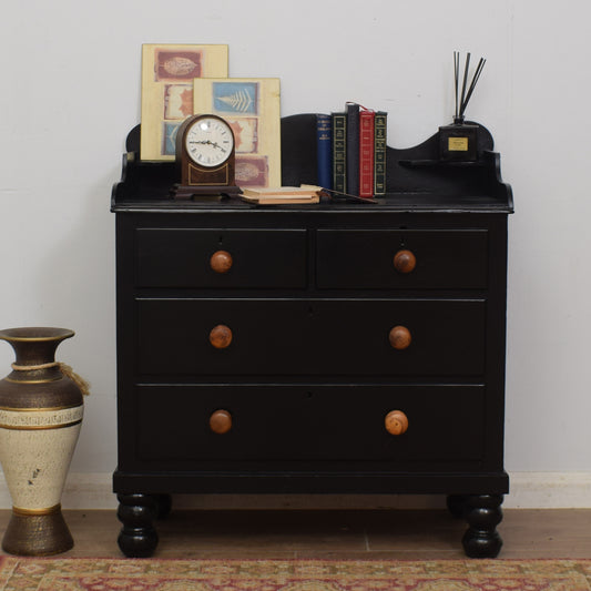 Painted Pine Chest of Drawers