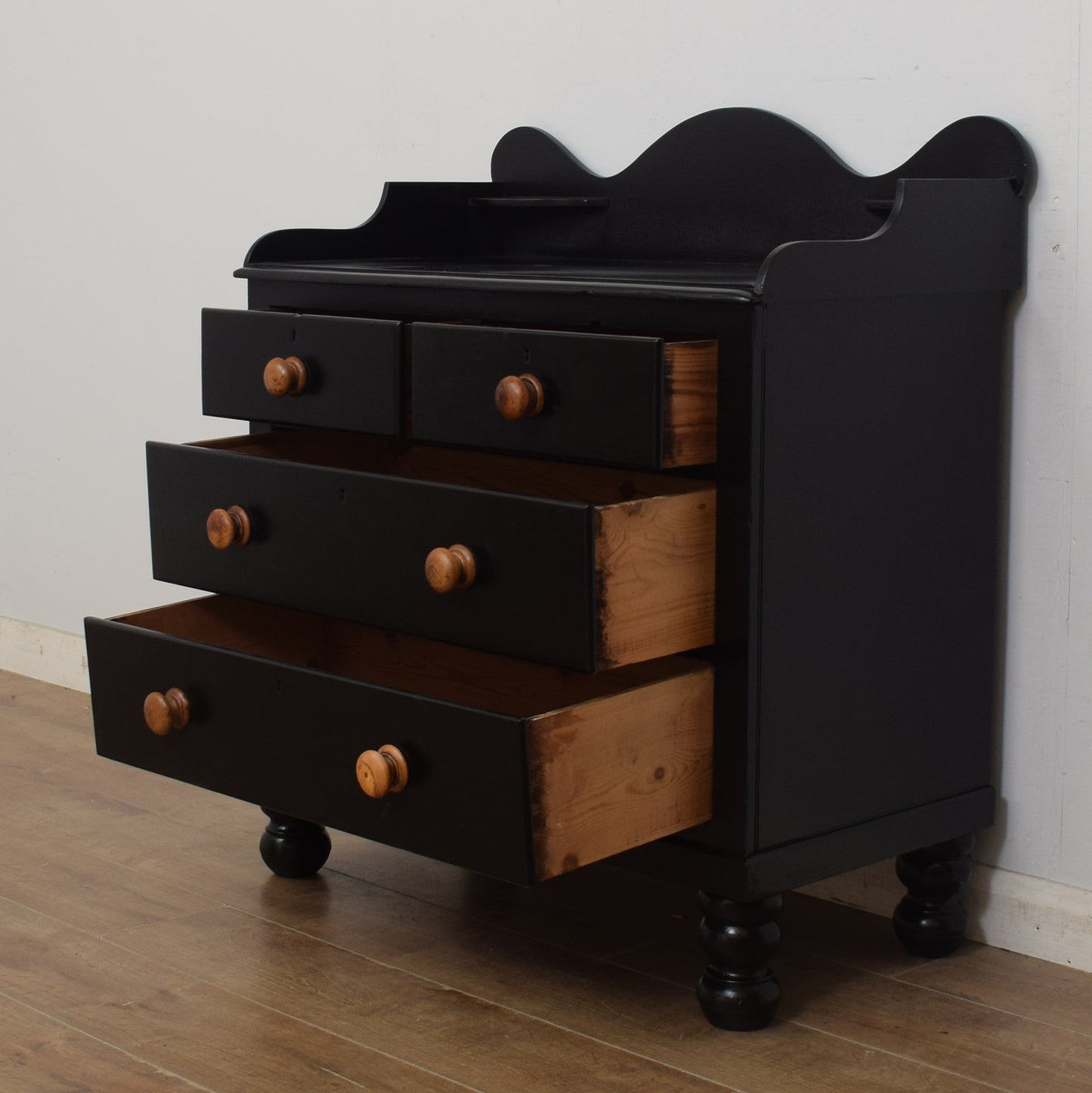 Painted Pine Chest of Drawers