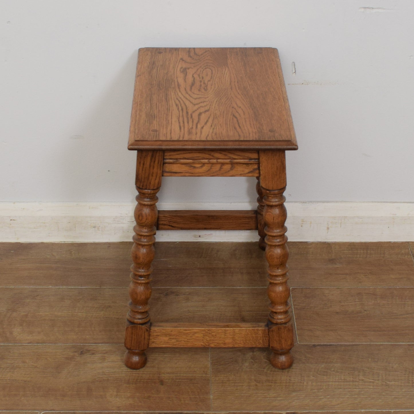 Restored Oak Side Table