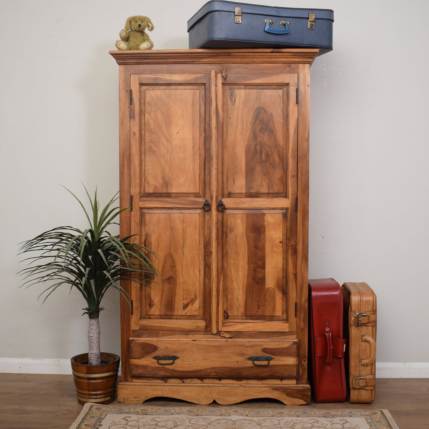 Restored Sheesham Wardrobe