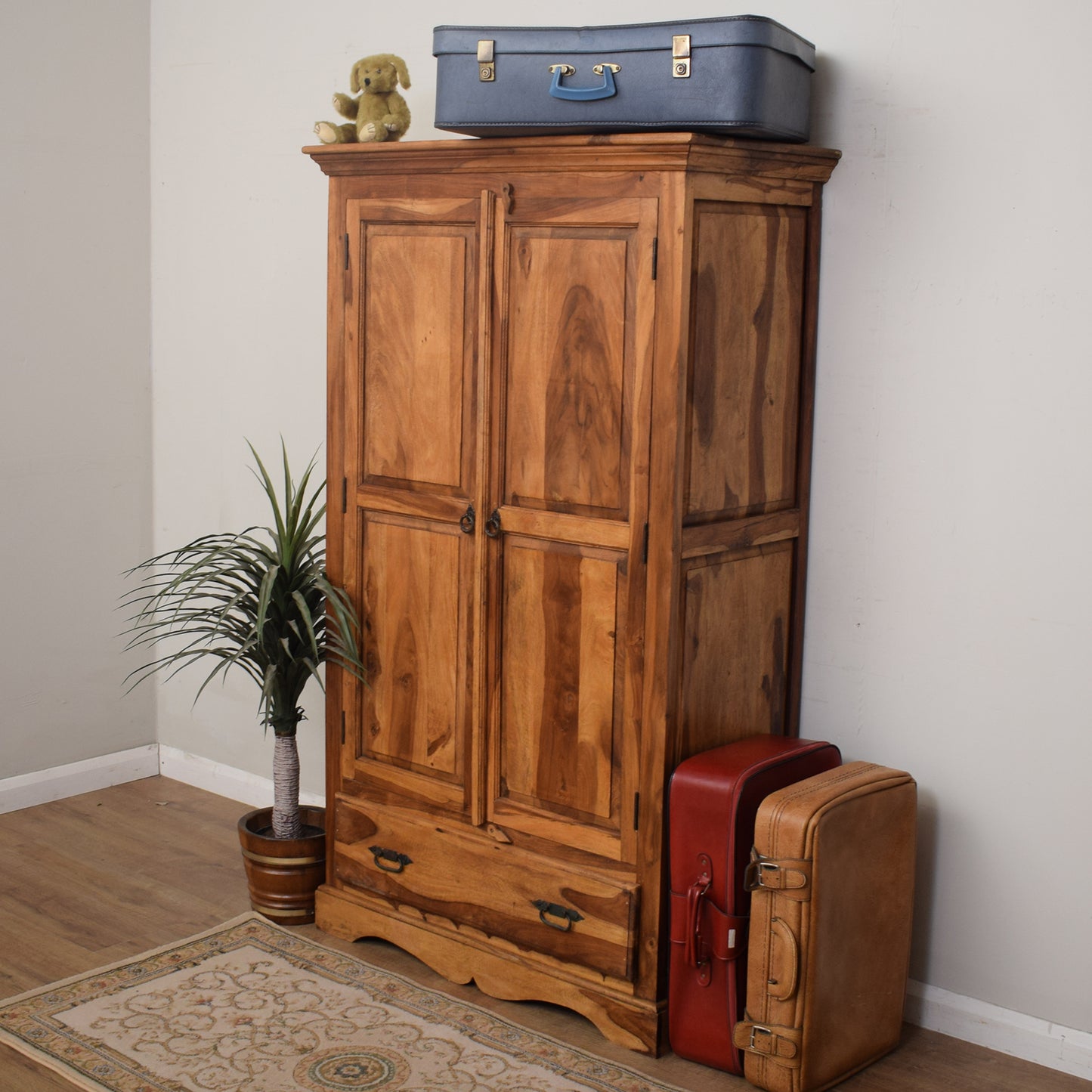 Restored Sheesham Wardrobe