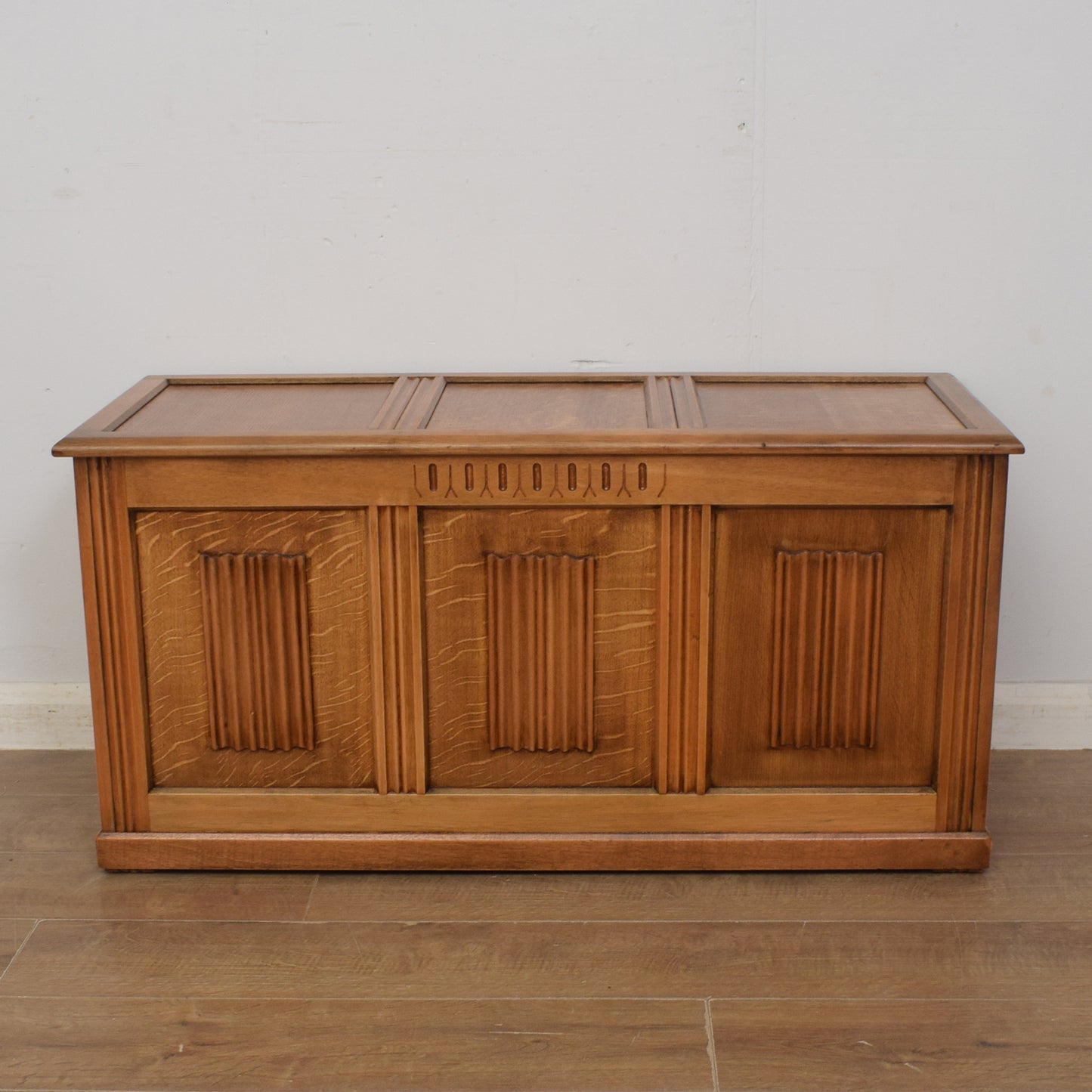 Restored Oak Blanket Box