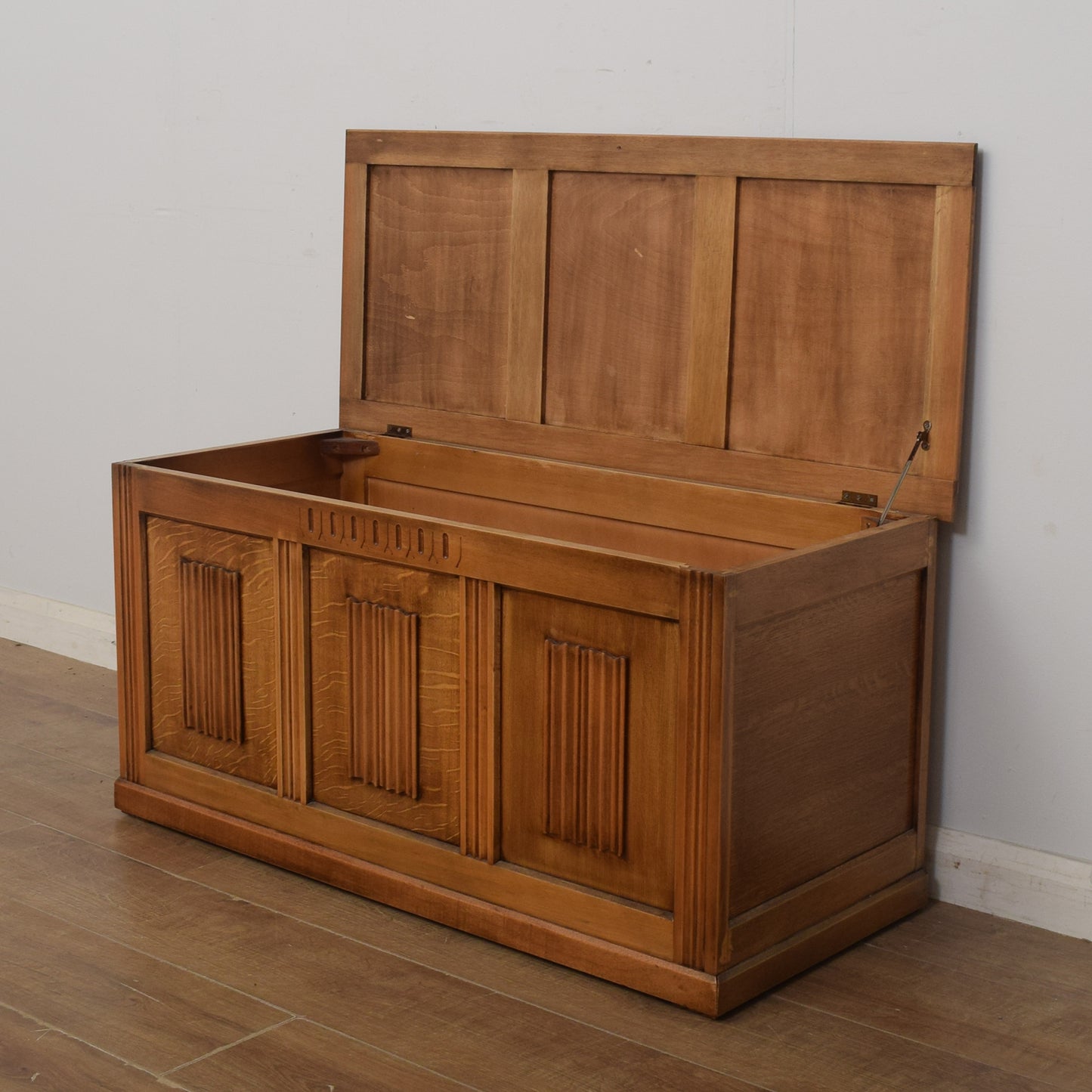 Restored Oak Blanket Box