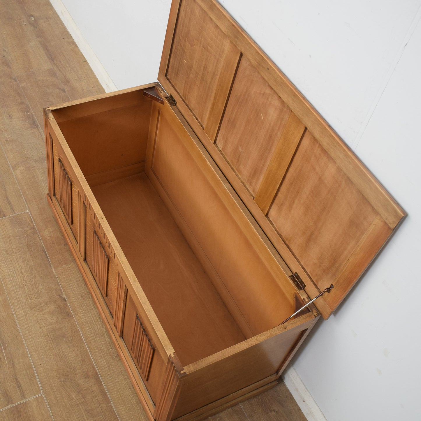 Restored Oak Blanket Box
