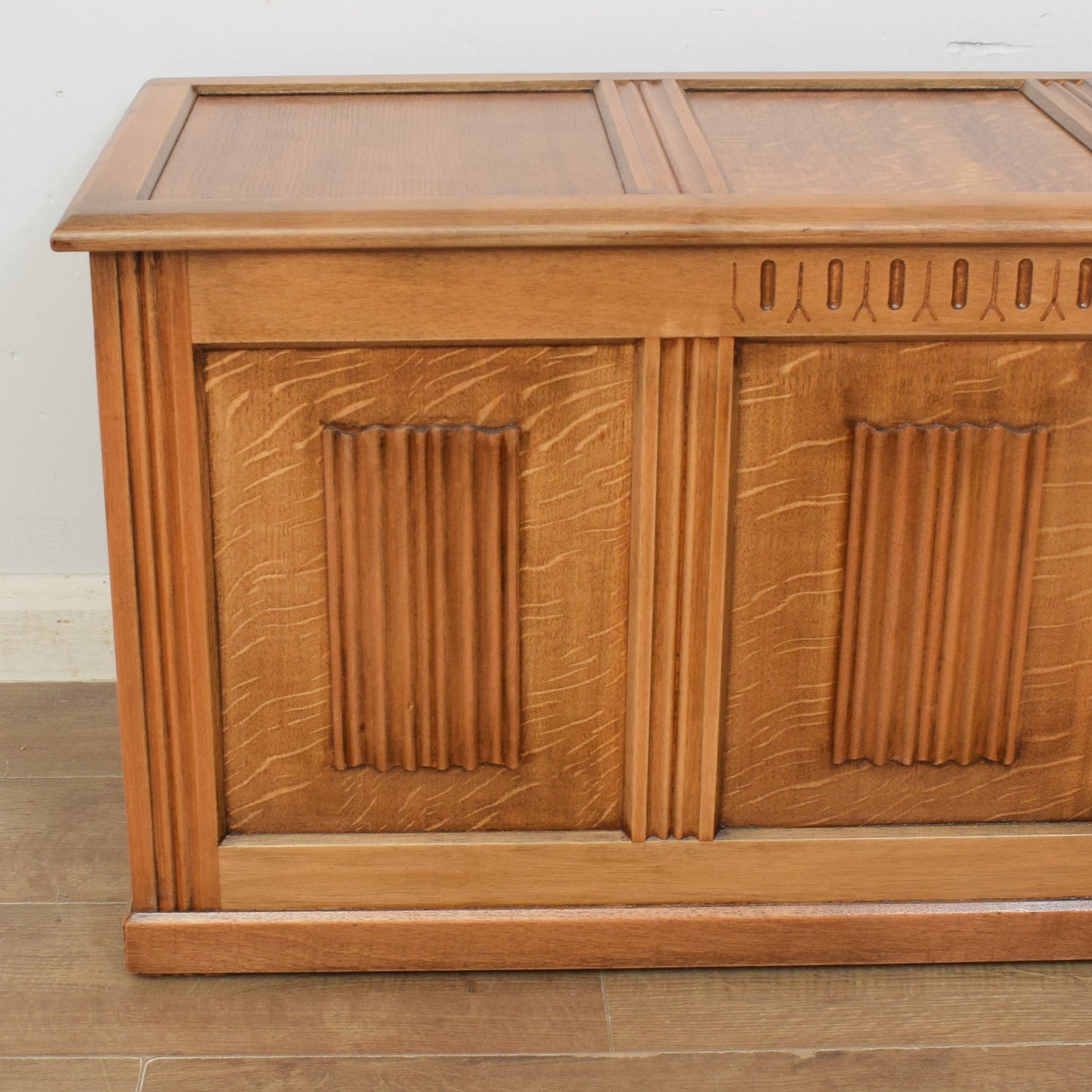 Restored Oak Blanket Box