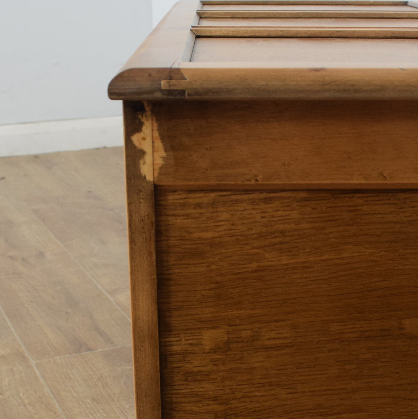 Restored Oak Blanket Box