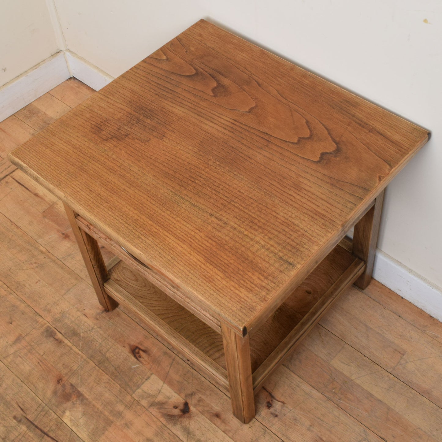 Restored Oak Side Table