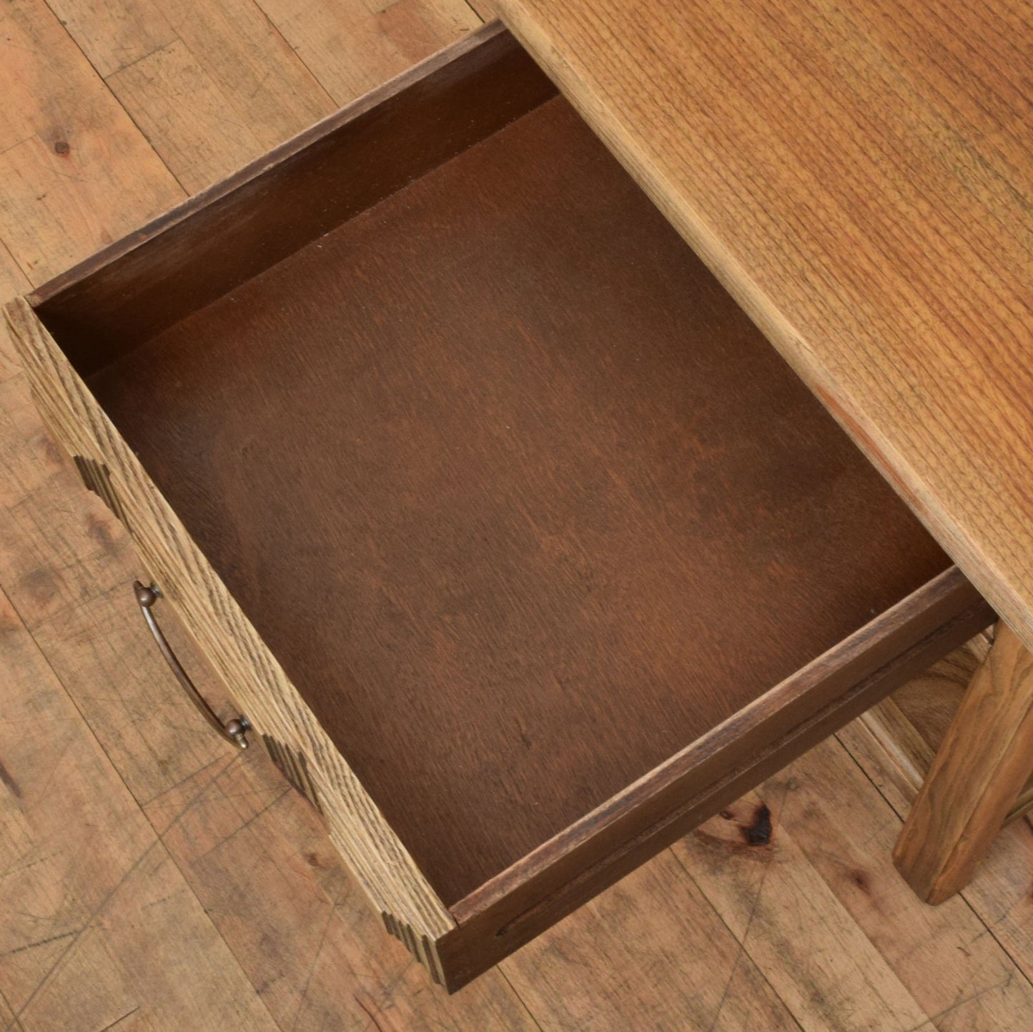 Restored Oak Side Table