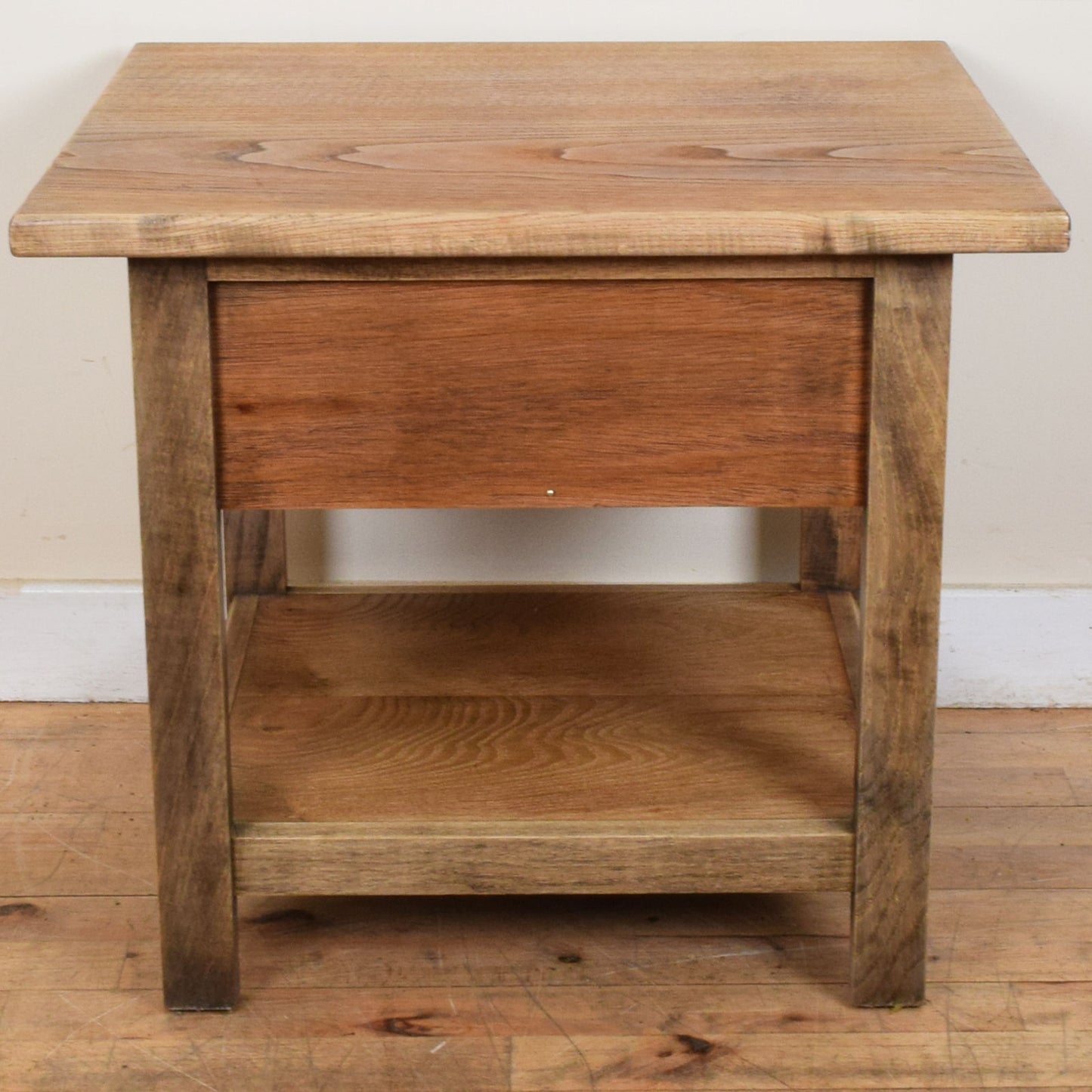 Restored Oak Side Table